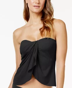 Vince Camuto Strapless Draped Tankini Top -ADIDAS Shop 8982214 fpx
